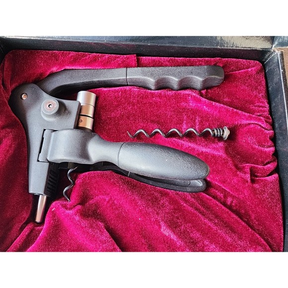 Insta-pull Wine Opener Ensemble Vintage Box Included Rabbit Style No Flaws - Picture 3 of 3